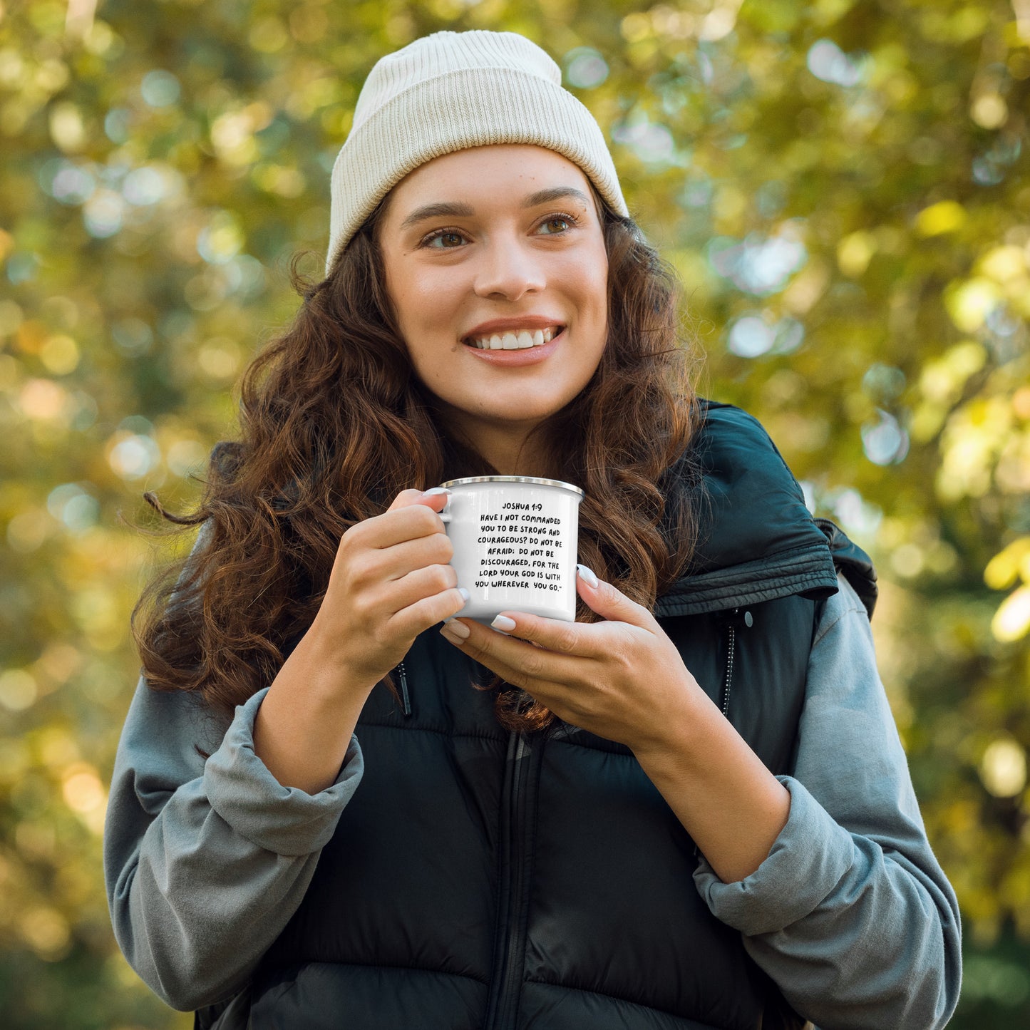 Be courageous - Enamel Mug