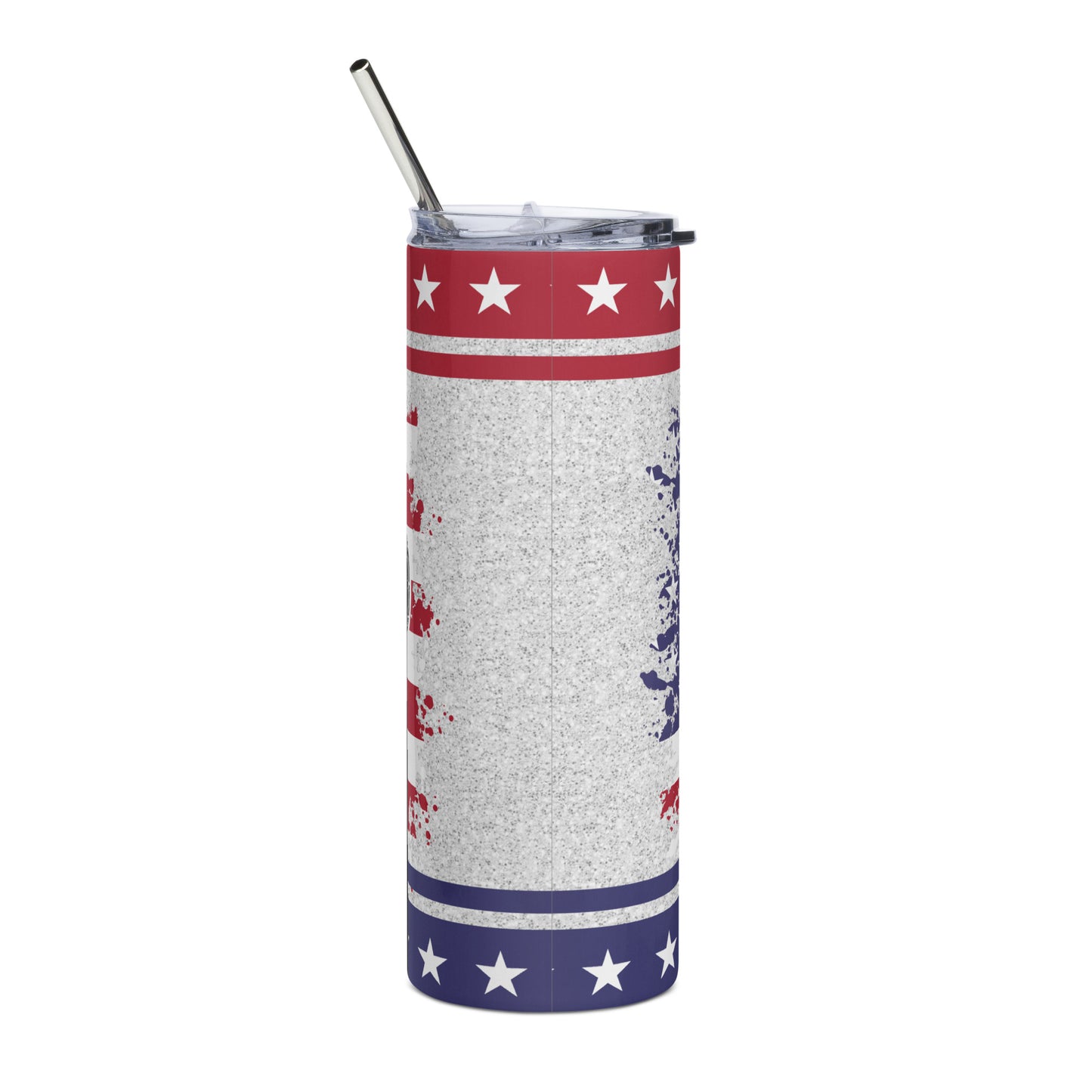 Trump - Stainless steel tumbler - USA flag