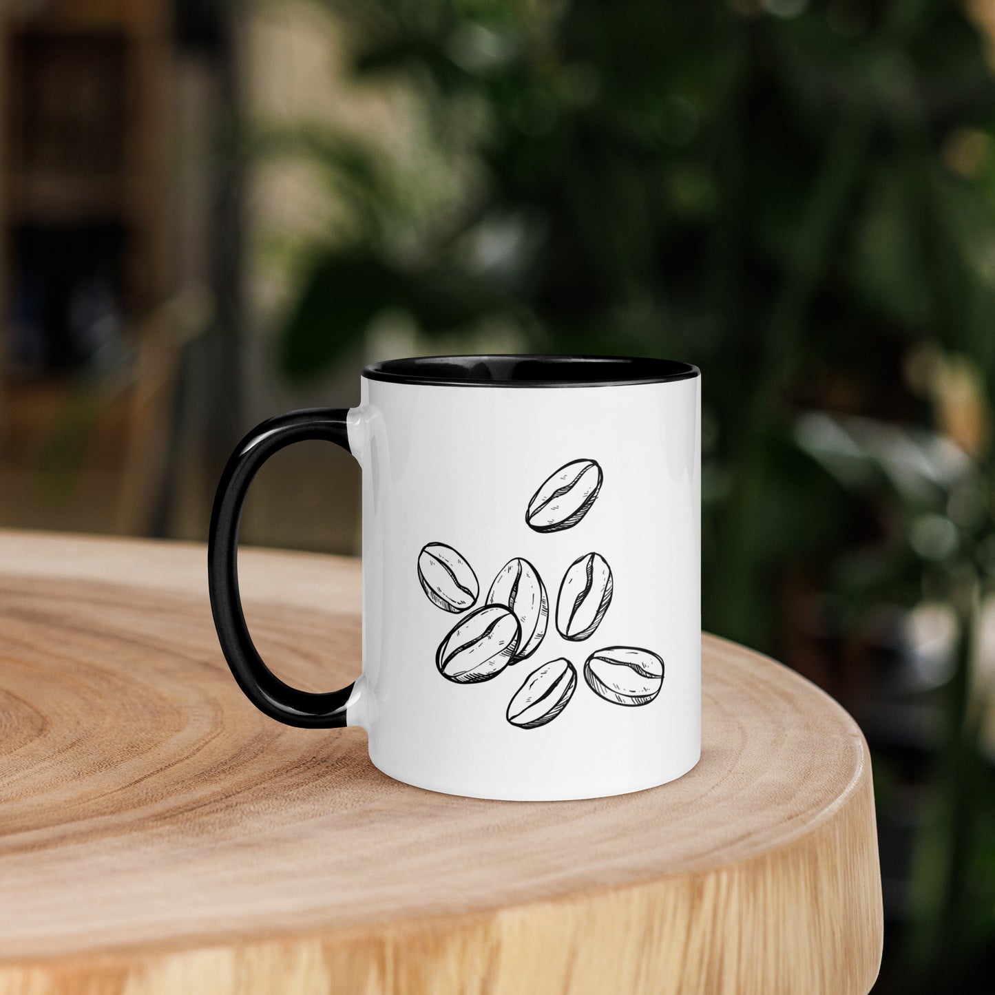 COFFEE - Mug with Black Colored Inside