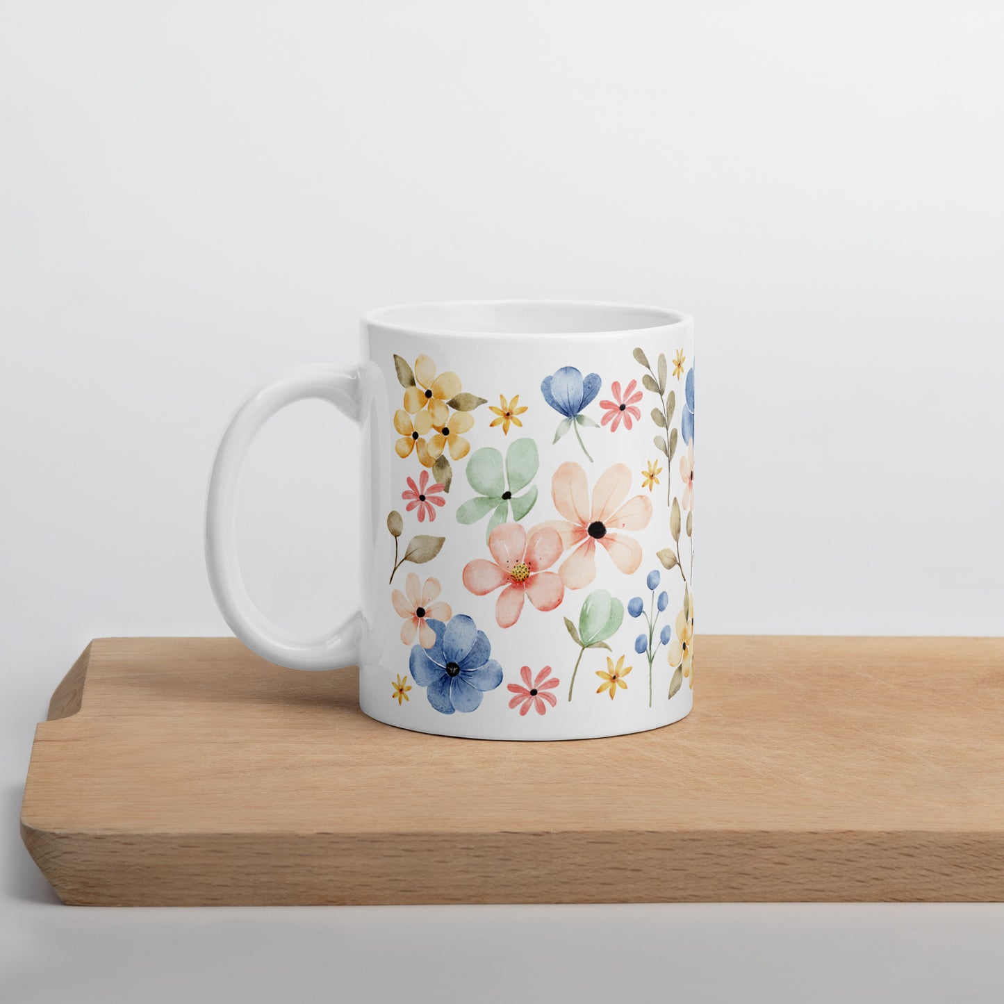 Floral mug