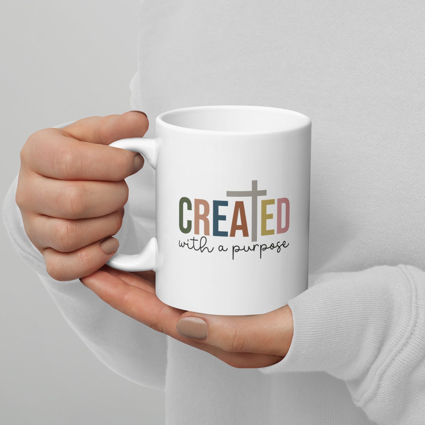 Created with a purpose - mug