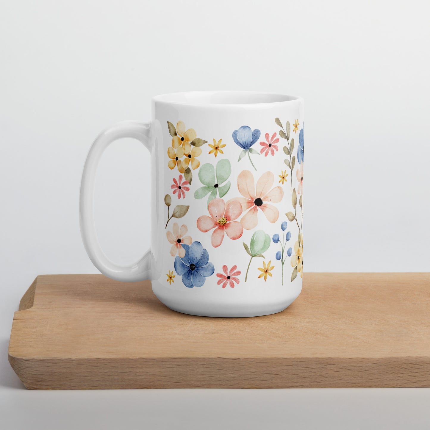 Floral mug