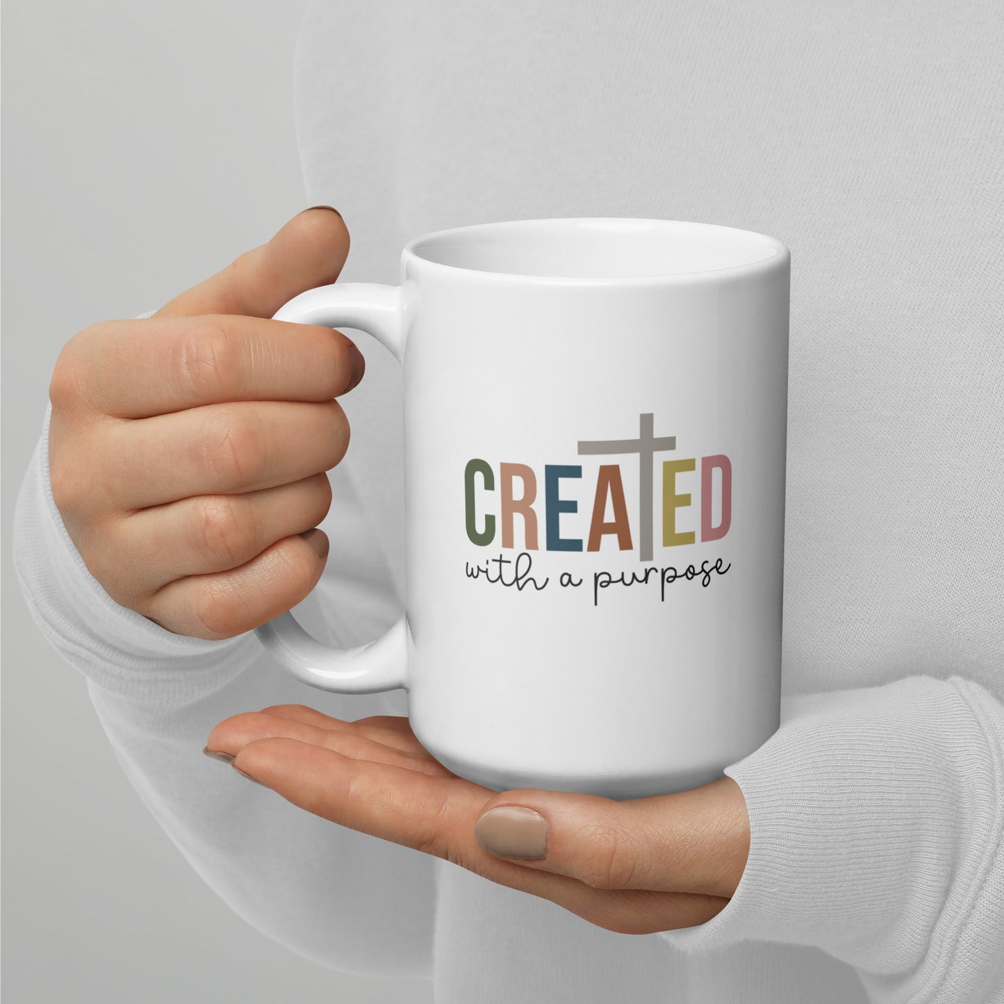 Created with a purpose - mug