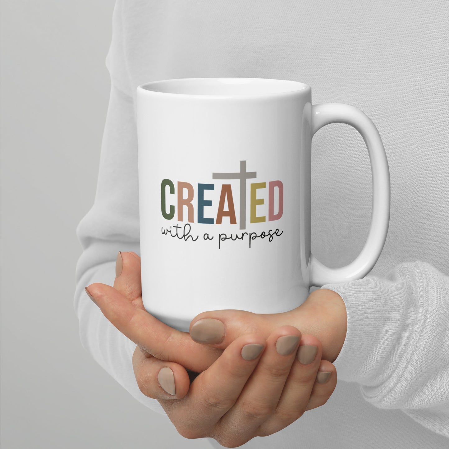 Created with a purpose - mug