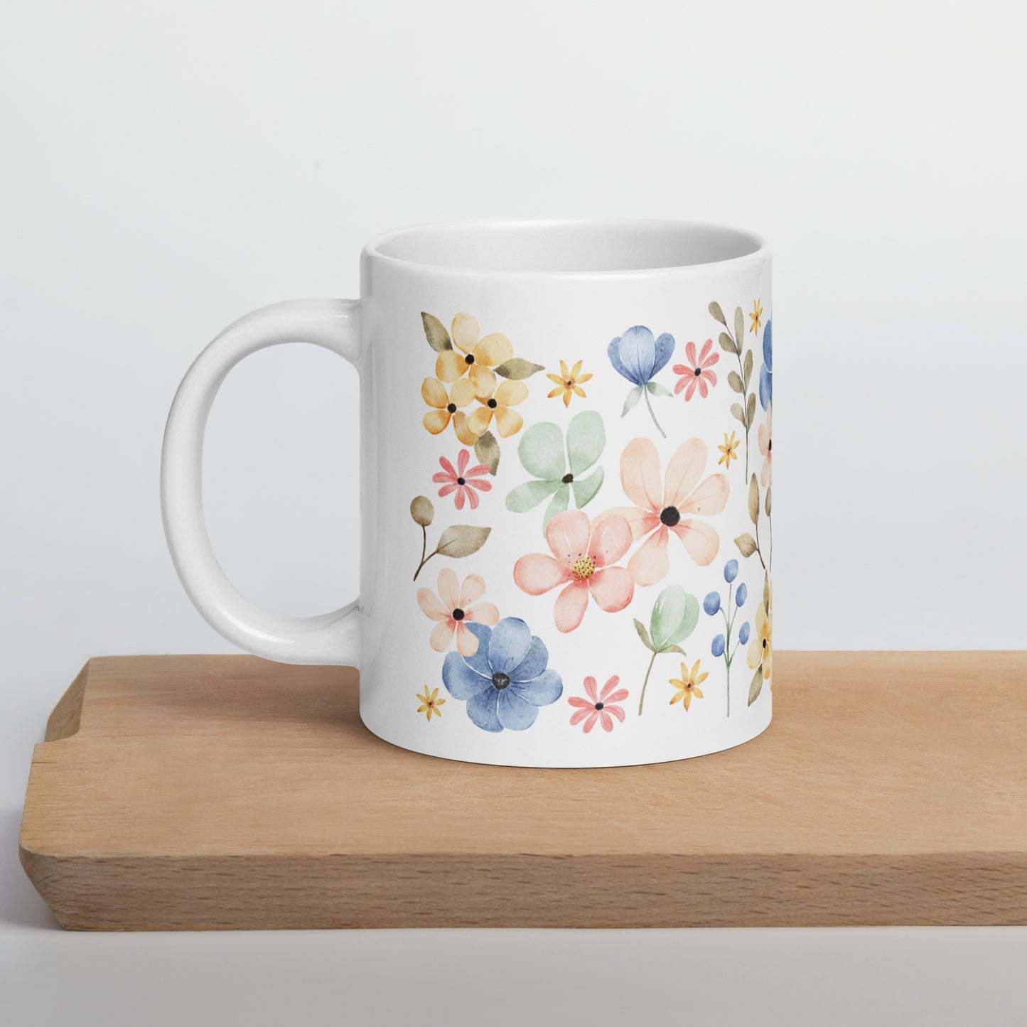 Floral mug