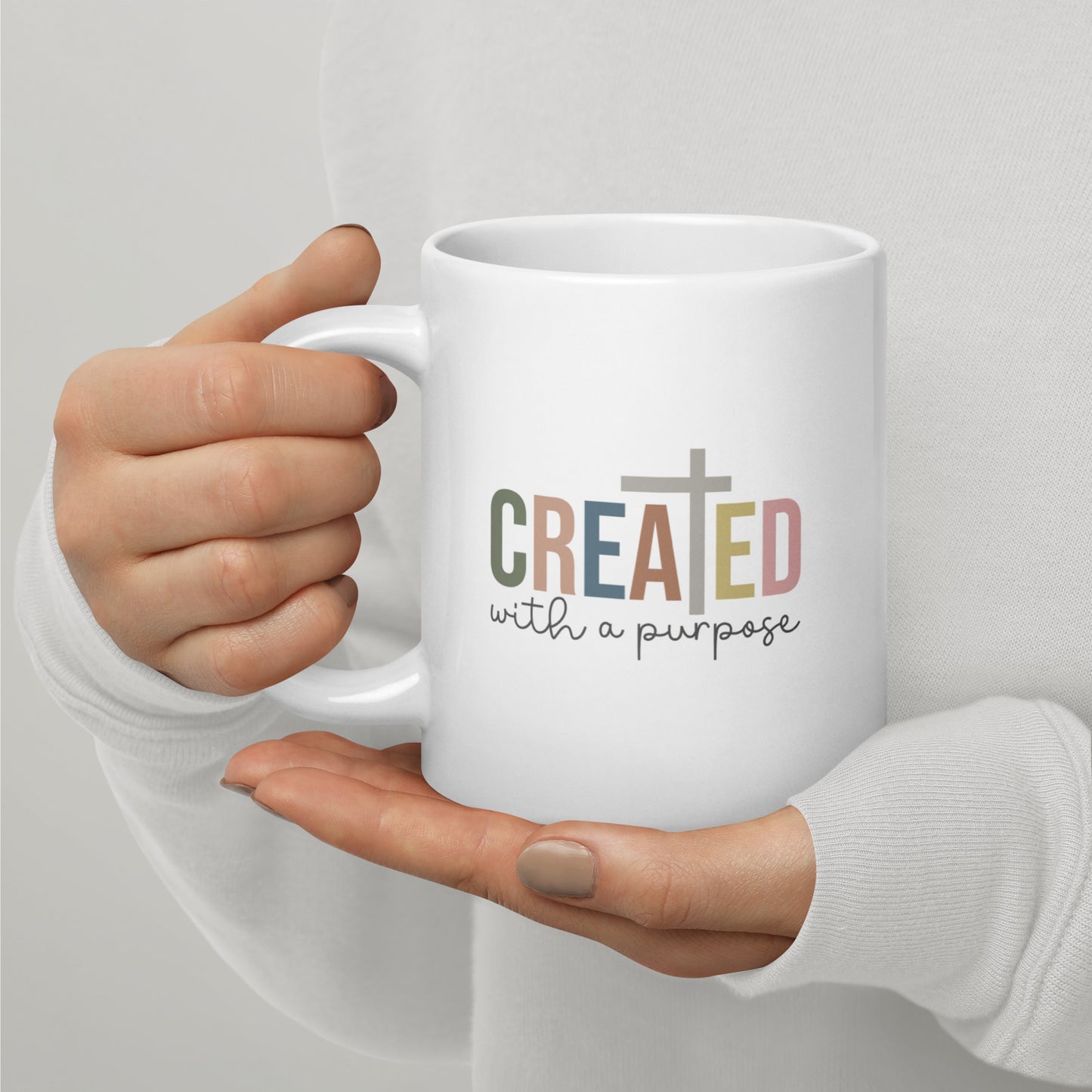 Created with a purpose - mug