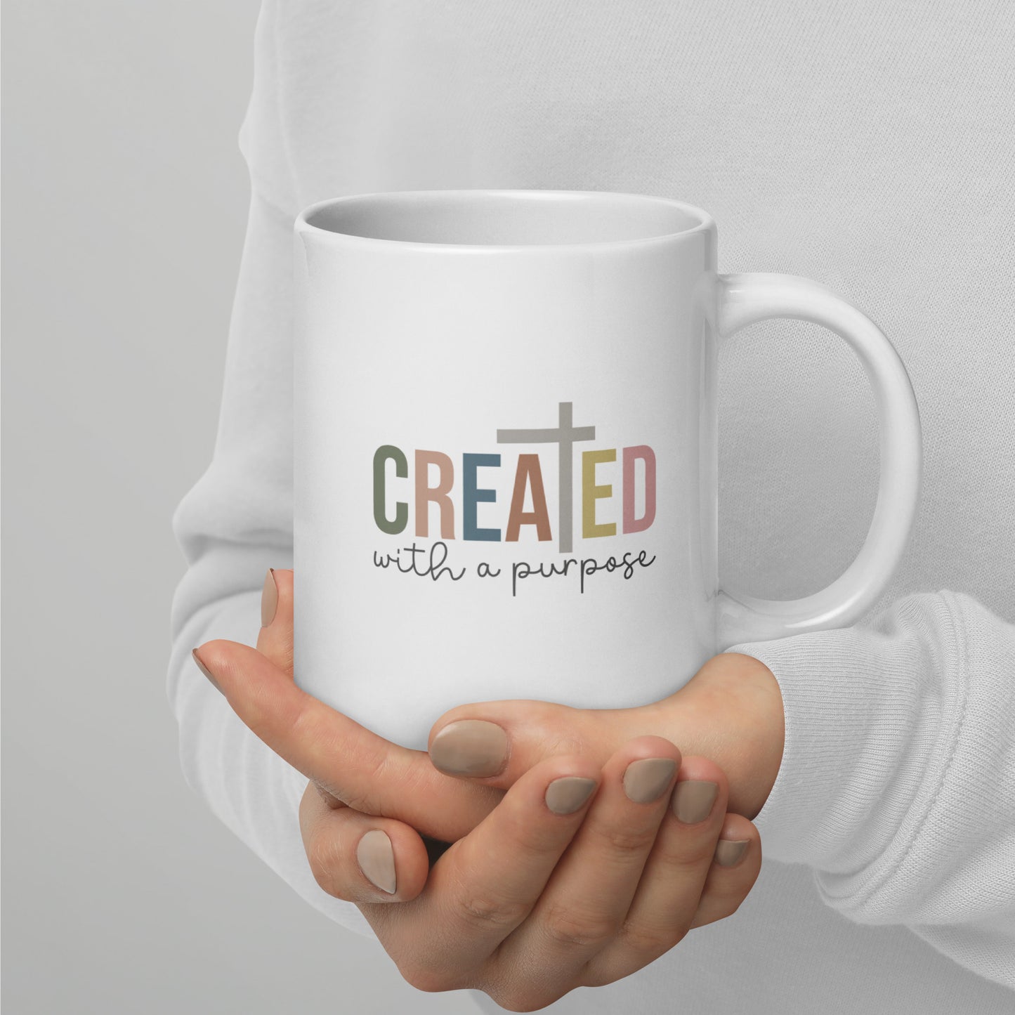 Created with a purpose - mug